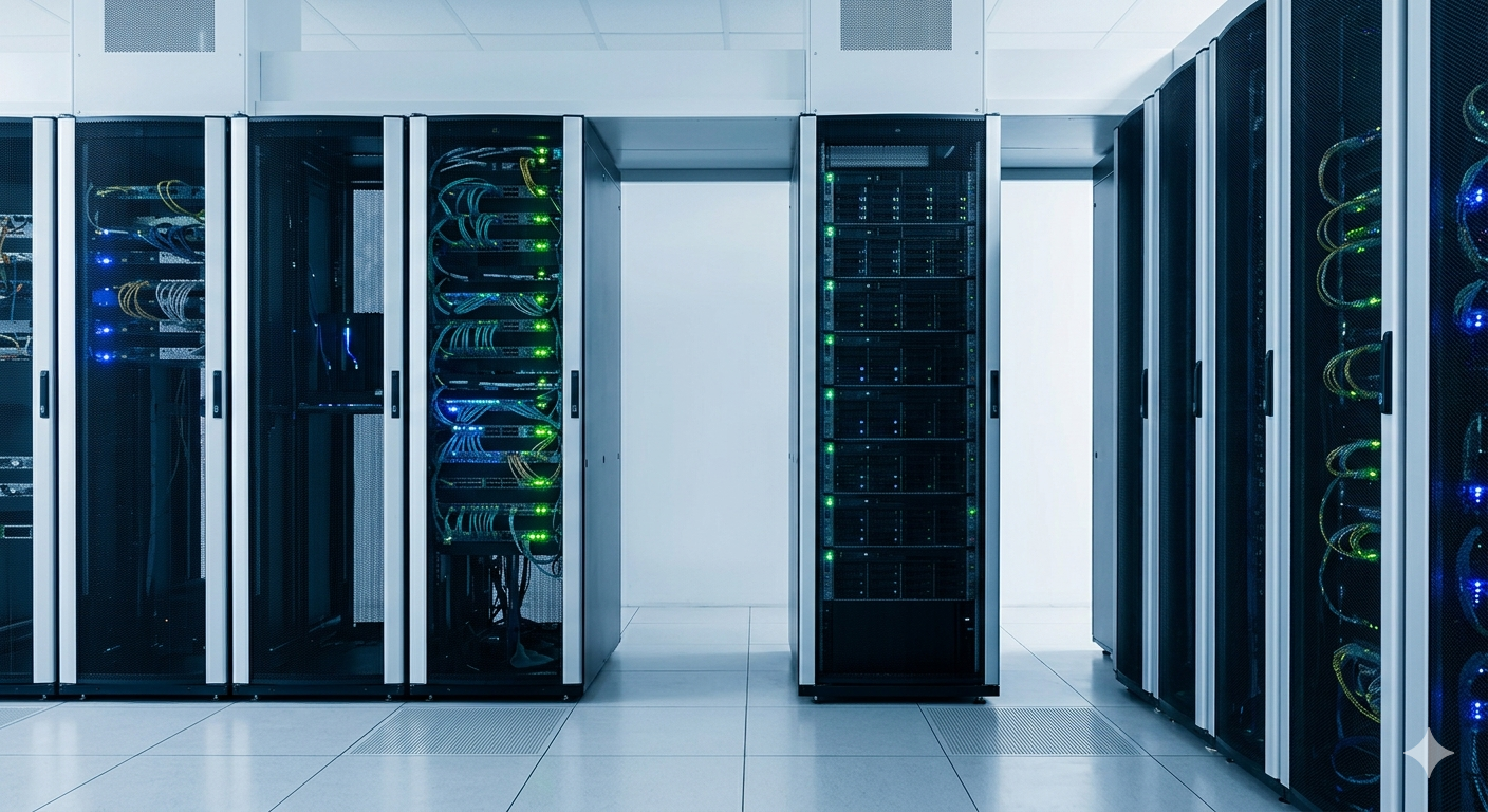 Servidores en Rack con flujo de aire